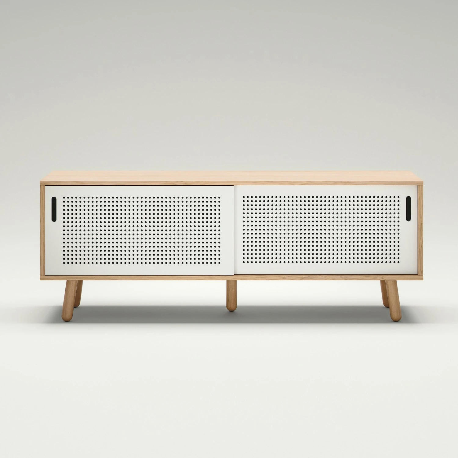 Ray Media Bench 150 Cm, Oak / White 5 Ray Media Bench 150 Cm, Oak / White - Image 3