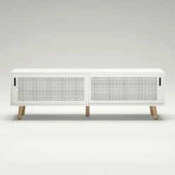 Ray Media Bench 180 Cm, White -Gubi Furni Sales department ray media bench 180 cm 27