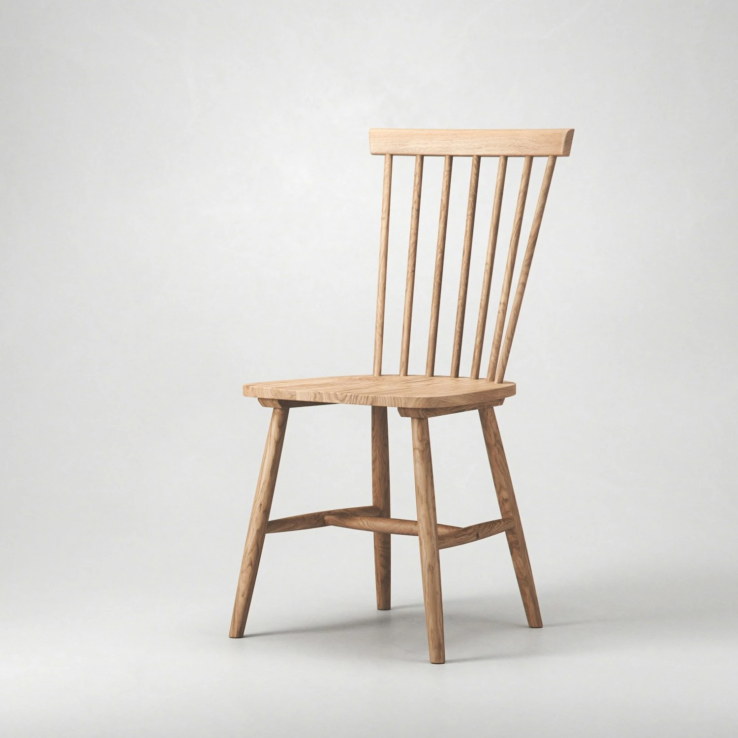 Wood H17 Windsor Chair, Oak 6 Wood H17 Windsor Chair, Oak - Image 4