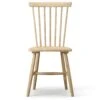 Wood H17 Windsor Chair, White Pigmented Oak