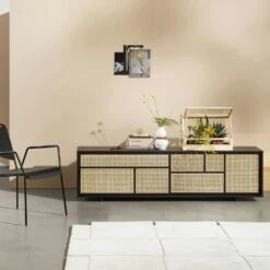 Design House Stockholm Air Sideboard Low, Black -Gubi Furni Sales design house stockholm air sideboard low 3