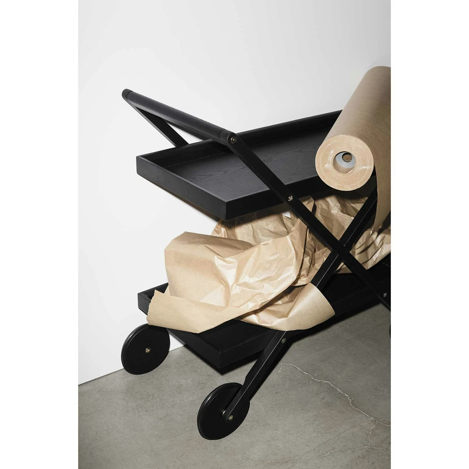 Design House Stockholm Exit Trolley, Black 6 Design House Stockholm Exit Trolley, Black - Image 4