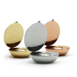 Design House Stockholm Shell Candle Holder, Brass 7 Design House Stockholm Shell Candle Holder, Brass -Gubi Furni Sales design house stockholm shell candle holder 2 1