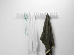 Design House Stockholm Wave Hanger 2 Pcs, White -Gubi Furni Sales design house stockholm wave hanger 2 pcs 1