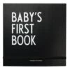 Design Letters Baby´s First Book Gender- And Religion Neutral, Black