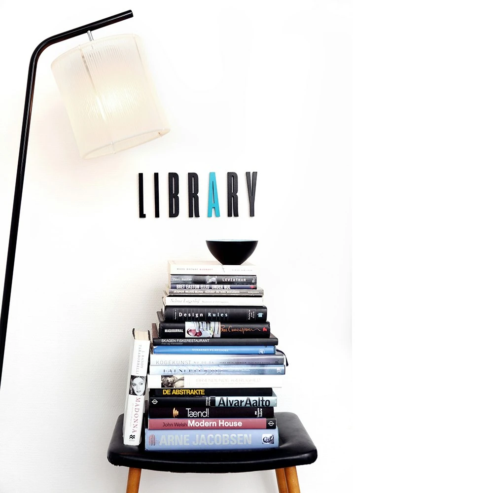 Design Letters, Black Wooden Letter, Ä 6 Design Letters, Black Wooden Letter, Ä - Image 4