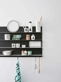 Design Letters Drink Lid For Ecozen® Mug, Light Blue -Gubi Furni Sales design letters drink lid for melamine cup 3