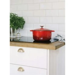 Dorre Gretl Cast Iron Pot 4 L, Red -Gubi Furni Sales dorre gretl cast iron pot 4 l 5