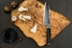 EGO VG-10 Santoku Knife 18 Cm -Gubi Furni Sales ego vg 10 knife set 3 pcs 1