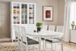 Stockholm 2.0 Dining Table Ø114 Incl. 3 Inlays, Whitewash -Gubi Furni Sales englesson stockholm 20 dining table 114 incl 3 inlays 9