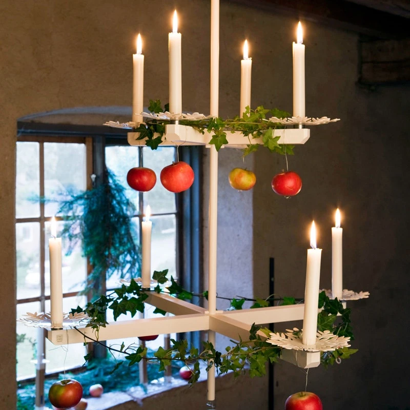 Ernst Chandelier Large, White 5 Ernst Chandelier Large, White - Image 3