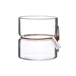 Ernst Candle Holder 8x8 Cm, Clear