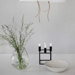 Ernst Glass Vase Clear, 24 Cm -Gubi Furni Sales ernst glass vase clear 1 2