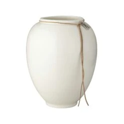 Ernst Vase White Glazed, 22 Cm
