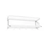 Classic 650 Hat Rack 90 Cm, White/Chrome 2 Classic 650 Hat Rack 90 Cm, White/Chrome -Gubi Furni Sales essem design classic 650 hat rack white chrome 6