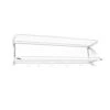 Classic 650 Hat Rack 120 Cm, White/Chrome