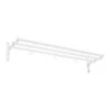 Nostalgi Hat Rack / Shoe Rack 100 Cm, White, / White 2 Nostalgi Hat Rack / Shoe Rack 100 Cm, White, / White -Gubi Furni Sales essem design nostalgi hat rack shoe rack white fittings 4