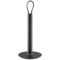 Eva Solo Kitchen Roll Holder With Leather Strap, Svart