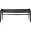 J83B Bench, Black Painted / Seat Black -Gubi Furni Sales fdb mbler j83b bench 8