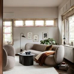 Ferm LIVING Arum Floor Lamp, Black 6 Ferm LIVING Arum Floor Lamp, Black -Gubi Furni Sales ferm living arum floor lamp black 1