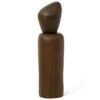 Ferm LIVING Cairn Grinder 21 Cm, Dark Brown