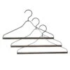 Ferm LIVING Coat Hanger Metal/Wood, 3-pack 1 Ferm LIVING Coat Hanger Metal/Wood, 3-pack -Gubi Furni Sales ferm living coat hanger metal wood 3 pack 0