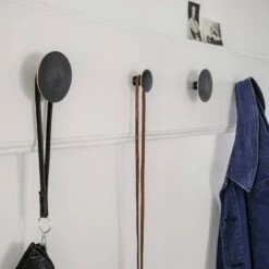 Ferm Living Hook L, Black/Brass -Gubi Furni Sales ferm living ferm living hook l black brass 2