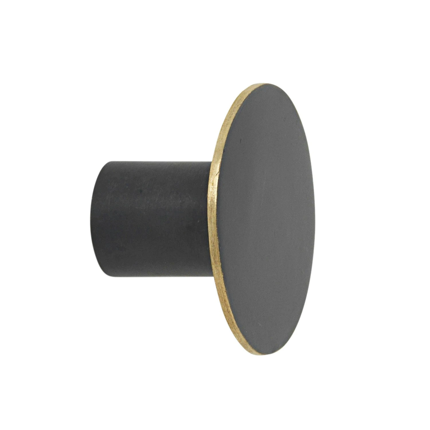Ferm Living Hook S, Black/Brass 3 Ferm Living Hook S, Black/Brass