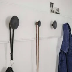 Ferm Living Hook S, Black/Brass 8 Ferm Living Hook S, Black/Brass -Gubi Furni Sales ferm living ferm living hook s black brass 2