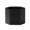 Ferm LIVING Hexagon Pot XL, Black -Gubi Furni Sales ferm living hexagon pot xl 5