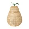 Pear Braided Storage Basket, Large