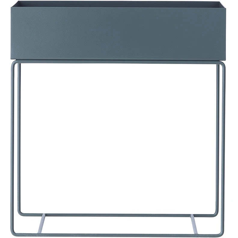 Ferm LIVING Plant Box Flower Box 60x65 Cm, Dark Grey 3 Ferm LIVING Plant Box Flower Box 60x65 Cm, Dark Grey