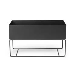 Ferm LIVING Plant Box Large Flower Box, Black