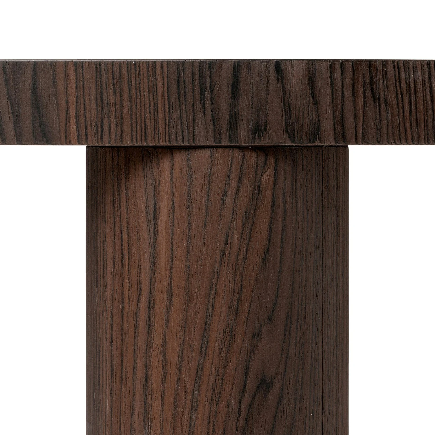 Ferm LIVING Post Coffee Table Smoked Oak Star Ø100 X 33.4 Cm / Large 5 Ferm LIVING Post Coffee Table Smoked Oak Star Ø100 X 33.4 Cm / Large - Image 3