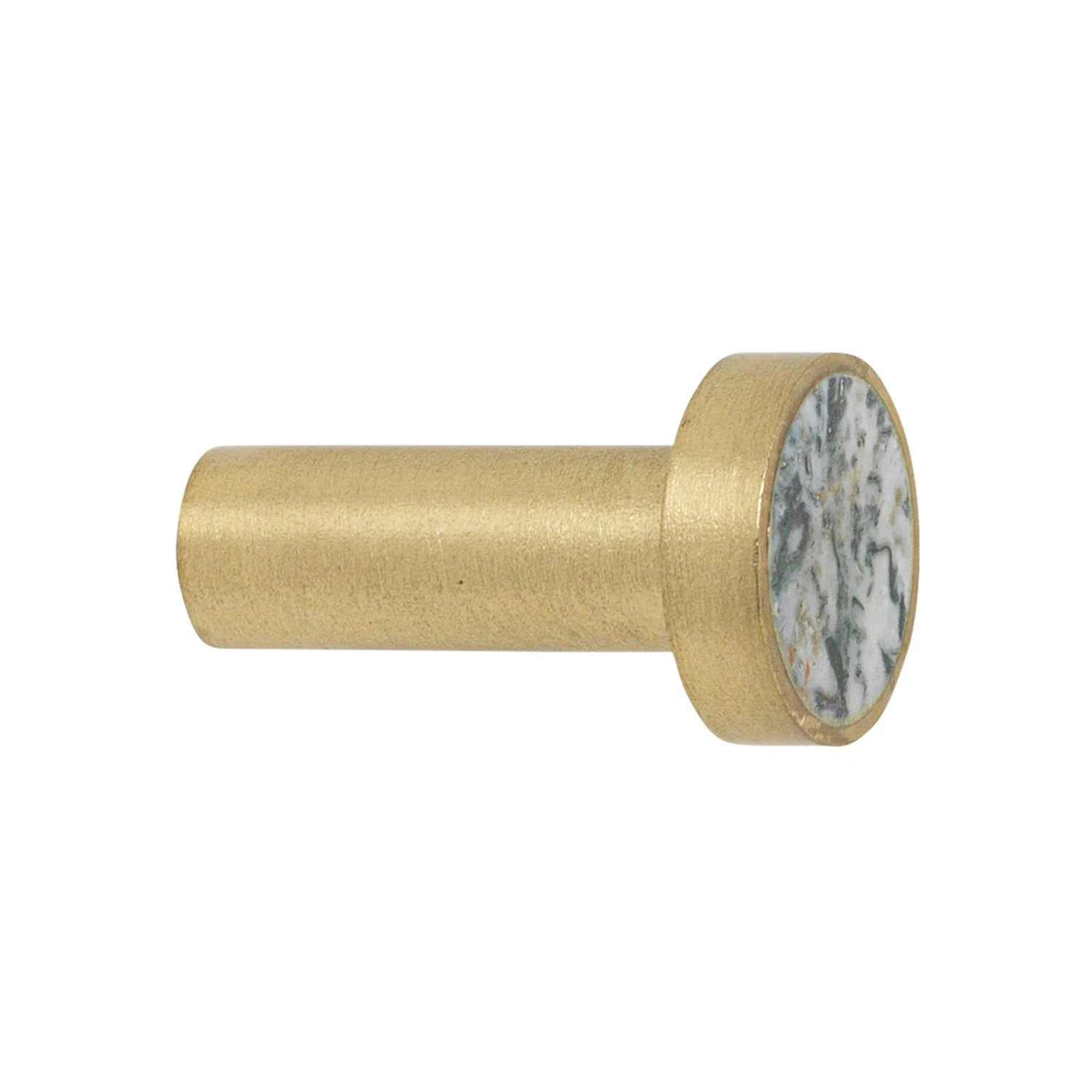 Ferm LIVING Stone Hook Small, Agate Moss 3 Ferm LIVING Stone Hook Small, Agate Moss