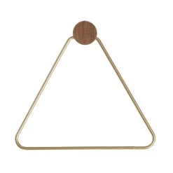 Ferm LIVING Toilet Paper Holder, Brass