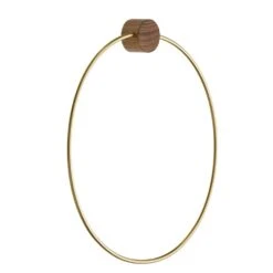 Ferm LIVING Brass Towel Hanger 7 Ferm LIVING Brass Towel Hanger -Gubi Furni Sales ferm living towel hanger 3