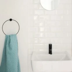 Ferm LIVING Black Towel Hanger -Gubi Furni Sales ferm living towel hanger 4