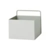 Ferm LIVING Wall Box Square, Light Grey