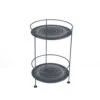Guinguette Side Table Perforated Ø40 Cm, Antracit 2 Guinguette Side Table Perforated Ø40 Cm, Antracit -Gubi Furni Sales fermob guinguette side table perforated 40 cm 20