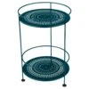 Guinguette Perforated Side Table Ø40 Cm, Acapulco Blue -Gubi Furni Sales fermob guinguette side table perforated 40 cm 28