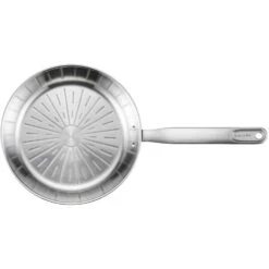 Fiskars All Steel Pure Frying Pan, 24 Cm -Gubi Furni Sales fiskars all steel pure frying pan 24 cm 3