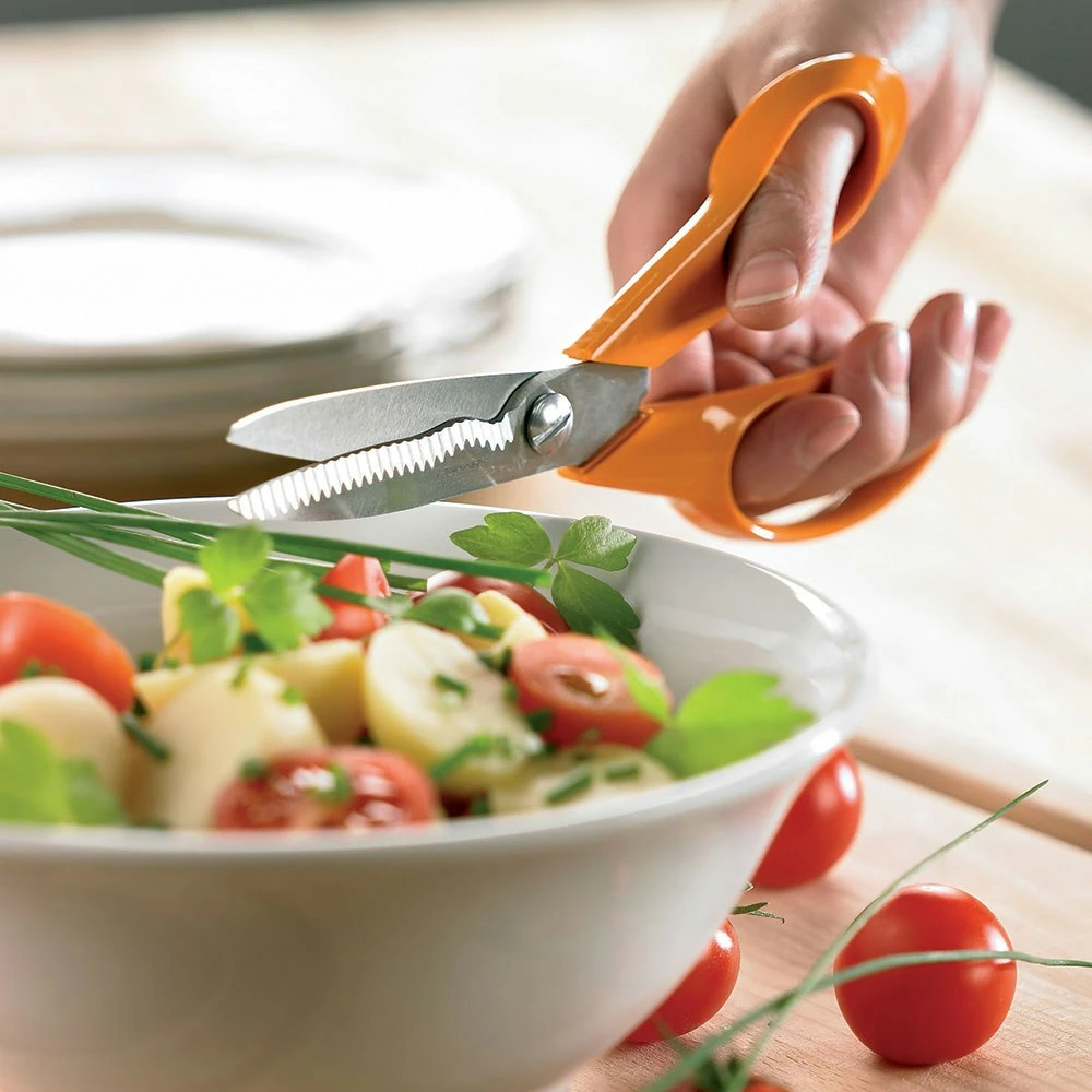 Fiskars Classic Kitchen Scissors, Orange 4 Fiskars Classic Kitchen Scissors, Orange - Image 2