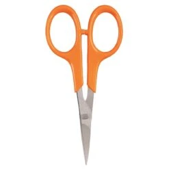 Fiskars Classic Nail Scissor Bent, Orange