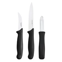 Fiskars Essential Set Paring Knife, 3 Pieces