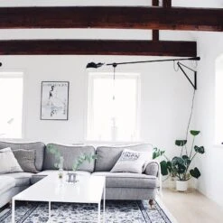 Flos 265 Wall Lamp, White -Gubi Furni Sales flos 265 wall lamp 3 1