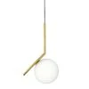 Flos IC Lights S1 Pendant, Brushed Brass