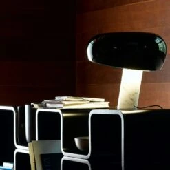 Flos Snoopy Table Lamp Table Lamp, Black -Gubi Furni Sales flos snoopy table lamp 18