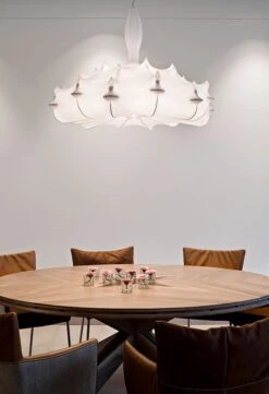 Flos Zeppelin 1 Pendant, White -Gubi Furni Sales flos zeppelin pendant white 2