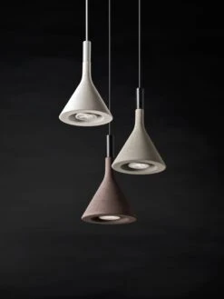 Aplomb Pendant, Grey -Gubi Furni Sales foscarini aplomb suspension g9 4